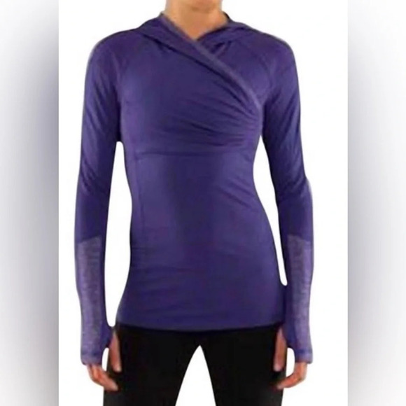 Lululemon Run For Your Life Cross Train Pullover Hoodie Athleisure Sporty Sz 4 - Picture 7 of 13